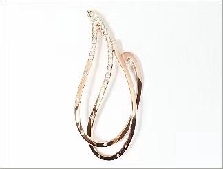 【2F】迪韵18k金钻石项坠（不含链） 商品图0