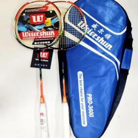 涵天文具-威尔顺3600全碳一体羽毛拍