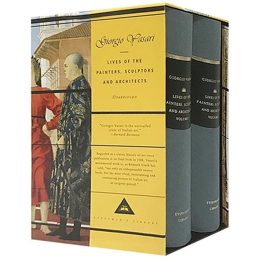 艺苑名人传 英文原版 Lives of the Painters, Sculptors and Architects 英文版进口意大利艺术史 米开朗基罗学生瓦萨里 商品图1