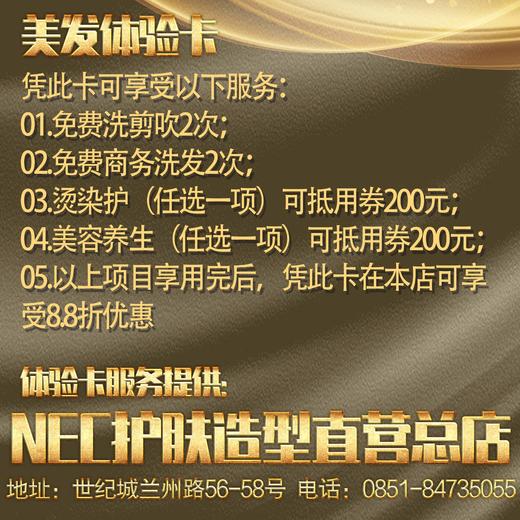 【NEC】VIP内部专属定制卡 商品图0