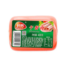 恒慧午餐肉香肠 400g