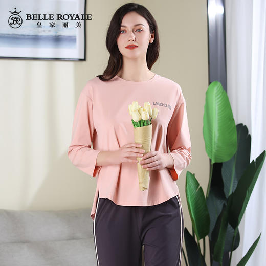 皇家丽美运动风可外穿家居服套装JJT9712 商品图0