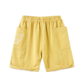 丽婴房-童衣类（夏）F2短裤中黄\土黄