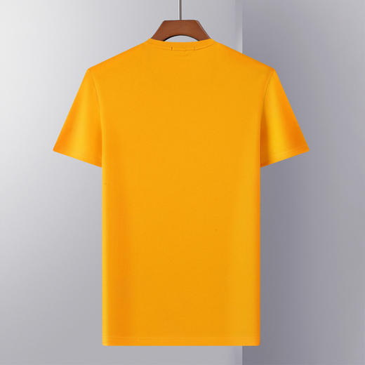 【纯棉透气】罗蒙男士t恤夏季新款时尚印花简约通勤休闲百搭短袖t恤 商品图1