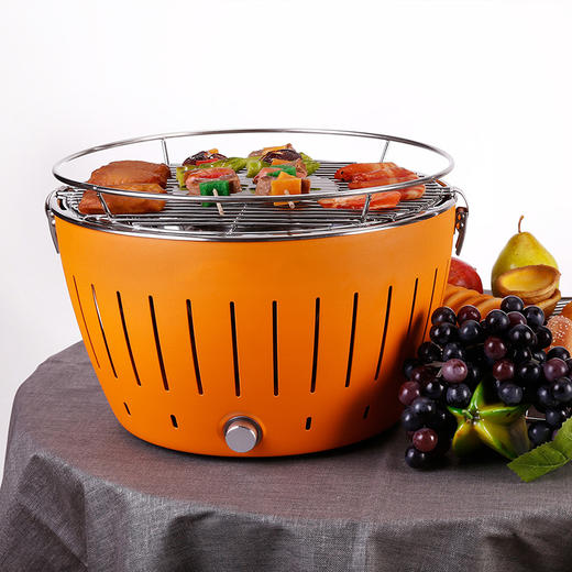 【6F】利快进口家用无烟烤炉 户外别墅碳火炉木炭烤肉架德国莲花烧烤炉 商品图1