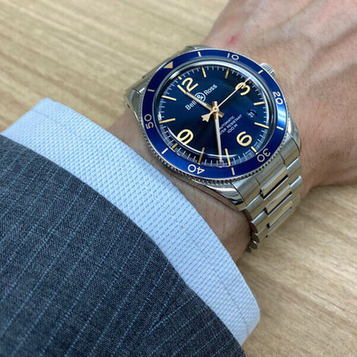 Bell & Ross 柏莱士 VINTAGE 系列 BRV292-BU-G-ST/SST 腕表 商品图2