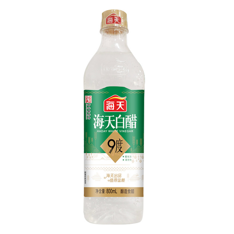 【自营】海天白醋9度800mL