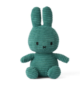 荷兰Miffy米菲兔灯芯绒绿色23cm