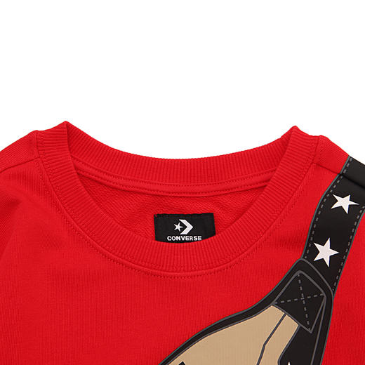 Converse/匡威童装新款新年纯棉针织套头百搭卫衣CV2212181 商品图3