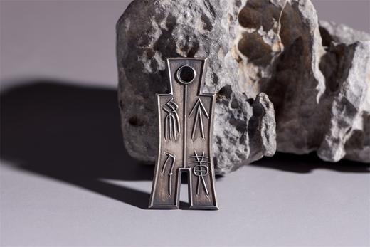 矩德泉坊 纯银手作 大布黄千 吉祥钱 450 商品图3