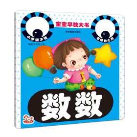 3-6岁儿童学前幼小衔接宝宝早教大书 数数儿童算术幼儿园小学加减法学习数学算数数数益智玩具