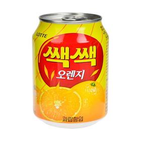 乐天粒粒橙水果饮料 238ml