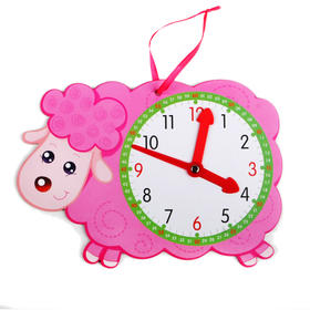 全套4本  0-1-2-3岁儿童启蒙认知卡片 宝宝时间早教大卡 启蒙大卡 大象/我的小时钟