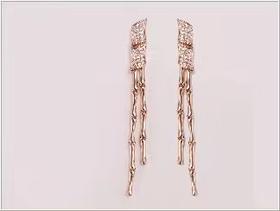 【2F】迪韵18k金钻石耳钉