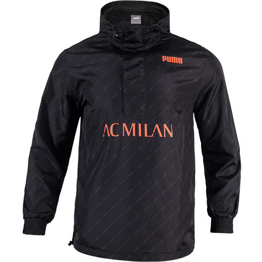 PUMA/彪马AC米兰足球运动训练风衣外套成人男765068-04 商品图4