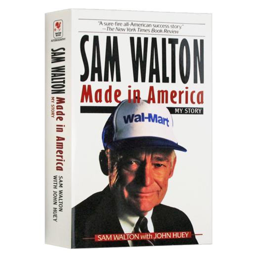 富甲美国沃尔玛创始人山姆沃尔顿自传 英文原版 Sam Walton Made in America 英文版人物传记 刘强东佐斯书单 正版进口英语书籍 商品图4