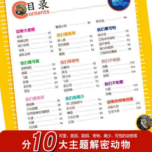 动物百科全书幼儿大百科全套注音版科普小百科绘本读物科学启蒙认知幼儿少儿儿童3-6-8-9-10-12岁小学生书籍dk世界百科书籍 商品图1