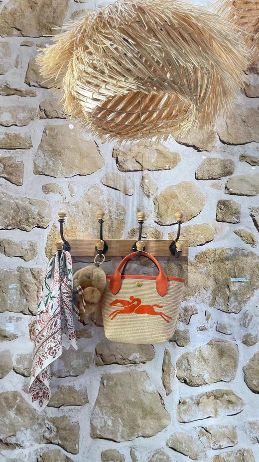 百货世界-【SS22新品】LONGCHAMP珑骧Le Pliage Paris女包编织手提水桶包 商品图1