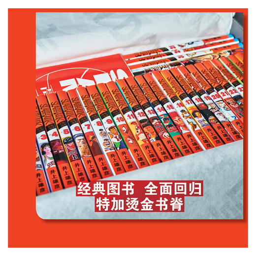 【官方授权长春仓直发】灌篮高手漫画1-31册全套2021新版群友荟萃鞋盒完全版篮球竞技文化日本漫画书日井上雄彦篮球飞人含全国大赛 商品图2