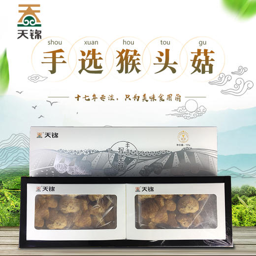 天锦手选猴头蘑100g/盒 商品图2