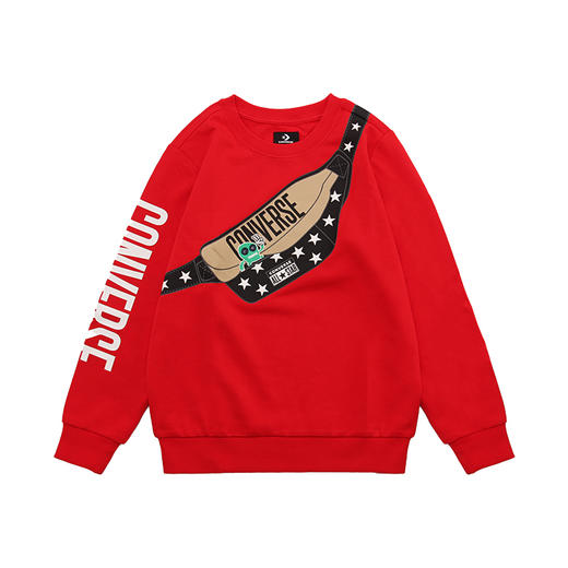 Converse/匡威童装新款新年纯棉针织套头百搭卫衣CV2212181 商品图0