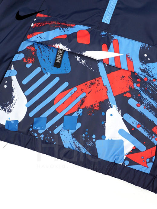 耐克-童衣类（春）F2小童梭织夹克靛蓝色 商品图2