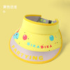 【可爱空顶凉帽 不勒小脑袋】夏季儿童防晒空顶帽户外大檐遮阳防紫外线卡通可爱太阳帽子XRMZ46 商品缩略图8