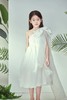 非质量问题不退换哦~PureShare 蓬纱馆儿童礼服公主裙女童短袖钢琴演出服-白色蝴蝶结礼服裙 商品缩略图0