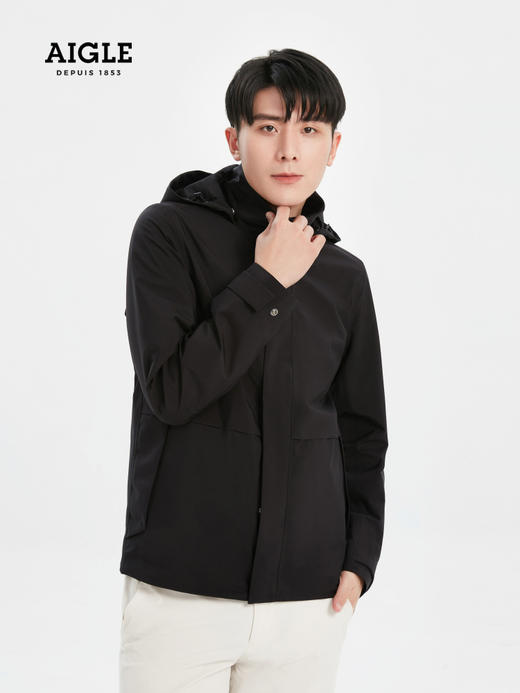 【4F】AIGLE艾高22年春新品BALFOUR男GORE-TEX防风防雨透汽夹克 商品图0