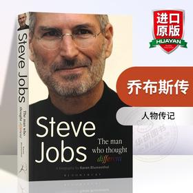 乔布斯传 英文原版书 Steve Jobs The Man Who Thought Different 苹果教父乔布斯 英文版人物传记 进口英语书籍正版