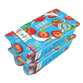 【百汇到家】伊利QZ草莓果粒90g*8