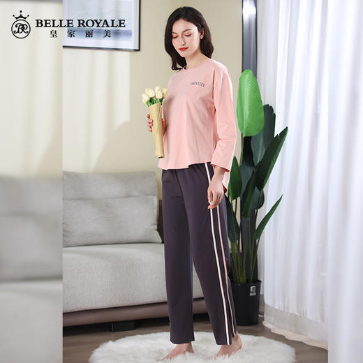 皇家丽美运动风可外穿家居服套装JJT9712 商品图2