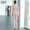 IWY/粉色名媛西服女套装时尚干练气质职业西装两件套显瘦职业装工作服CP1490 商品缩略图3
