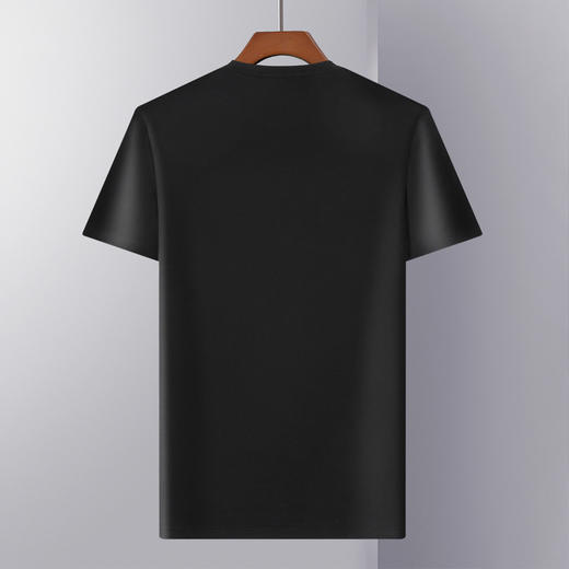 【纯棉透气】罗蒙男士t恤夏季新款时尚印花简约通勤休闲百搭短袖t恤 商品图3