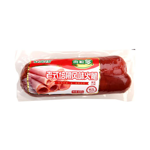 金锣肉粒多老式培根火腿 400g 商品图0