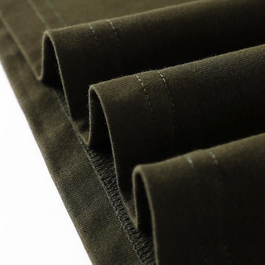 【全棉透气】罗蒙男士t恤简约休闲舒适柔软通勤百搭经典圆领短袖t恤 商品图12