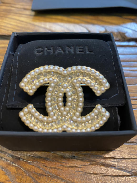 胸针。金色。珍珠色 自己备注 商品图2