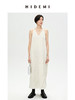HIDEMI 褶皱工艺极简露背设计感连衣裙 商品缩略图1