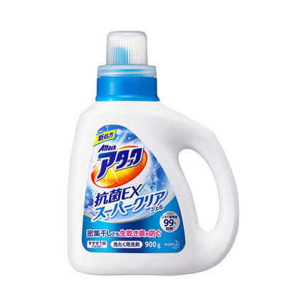KAO/花王酵素EX洗衣液去污抑菌900g进口去渍抗菌婴儿杀菌洗剂 商品图0