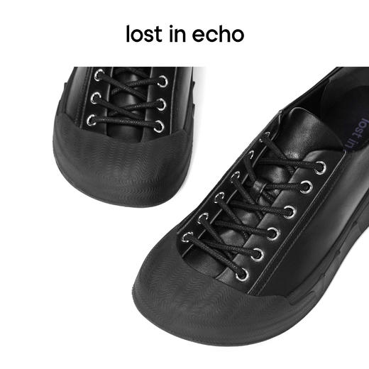 【下架】lost in echo 原创设计师品牌 不规则立体印刷休闲鞋小白鞋溶解鞋 商品图3