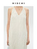 HIDEMI 褶皱工艺极简露背设计感连衣裙 商品缩略图2