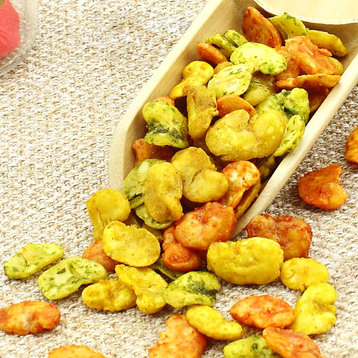 500g14.8元！ 良一 蒜香味豌豆/原味豌豆/综合蚕豆瓣/青海苔味蚕豆瓣 商品图3
