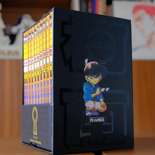 【原画卡片*3书签*2】名侦探柯南31-40卷新版珍藏礼盒装  共10册 柯南漫画第4辑 日本悬疑推理漫画 青山刚昌 长春出版社 商品图3