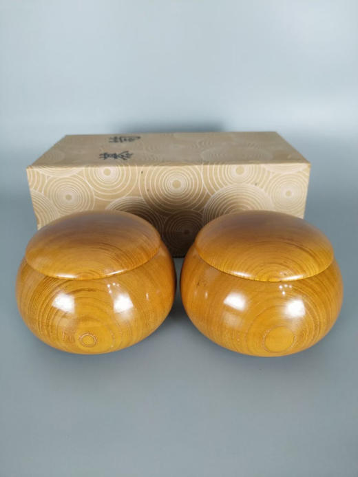 38号怀志金丝榉木棋罐 商品图1