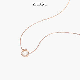 ZEGL设计师春日樱花系列925纯银花朵项链女轻奢小众锁骨链配饰品