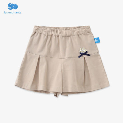 丽婴房-童衣类（夏）F2短裤浅卡其\卡其 商品图0