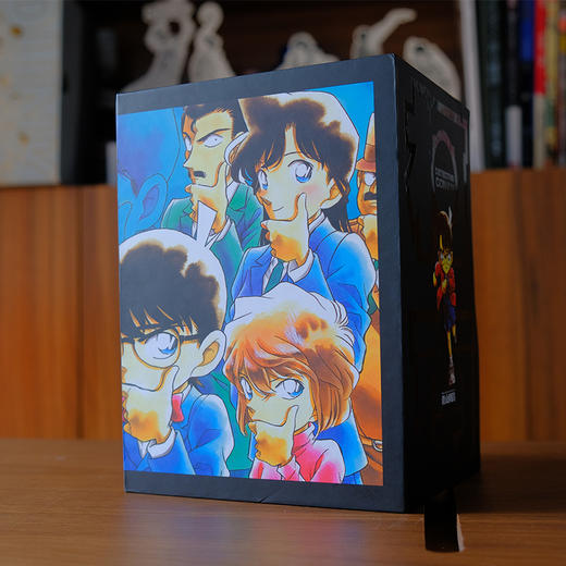 【原画卡片*3书签*2】名侦探柯南31-40卷新版珍藏礼盒装  共10册 柯南漫画第4辑 日本悬疑推理漫画 青山刚昌 长春出版社 商品图1