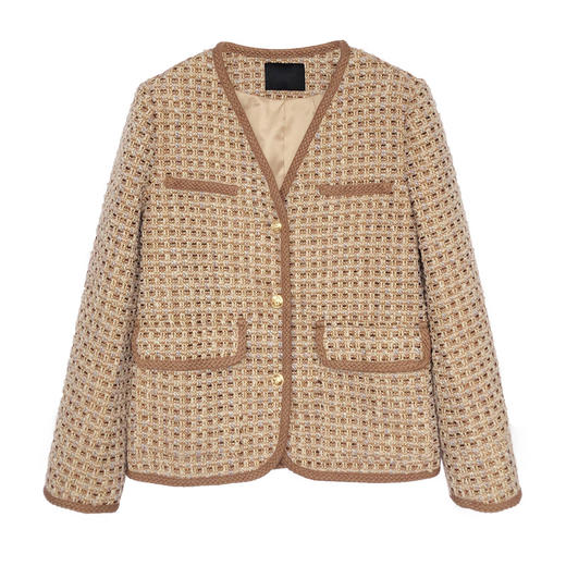 裁缝学苑AQ19 小香风外套纸样 女装2022年新款衣服上衣打版裁剪图 商品图5