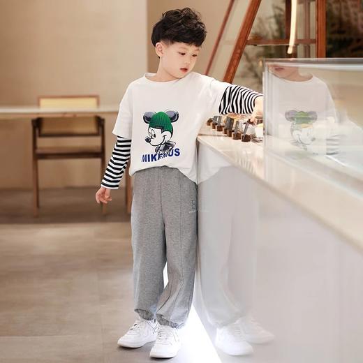 【早春特价清仓】龙之涵 儿童精棉字母印花卫裤 亲子款早春长裤 婴幼儿A类标准 商品图13