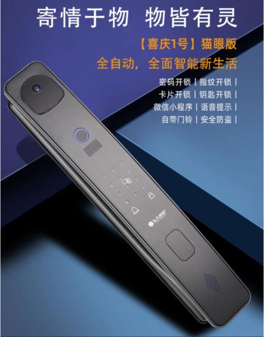 【BH】【HH】东方密码智能锁喜庆1号 商品图0